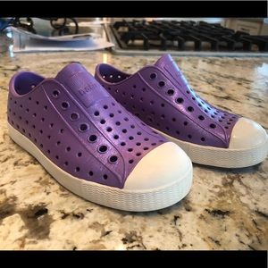 Native Jefferson Purple Shoes Sz C11